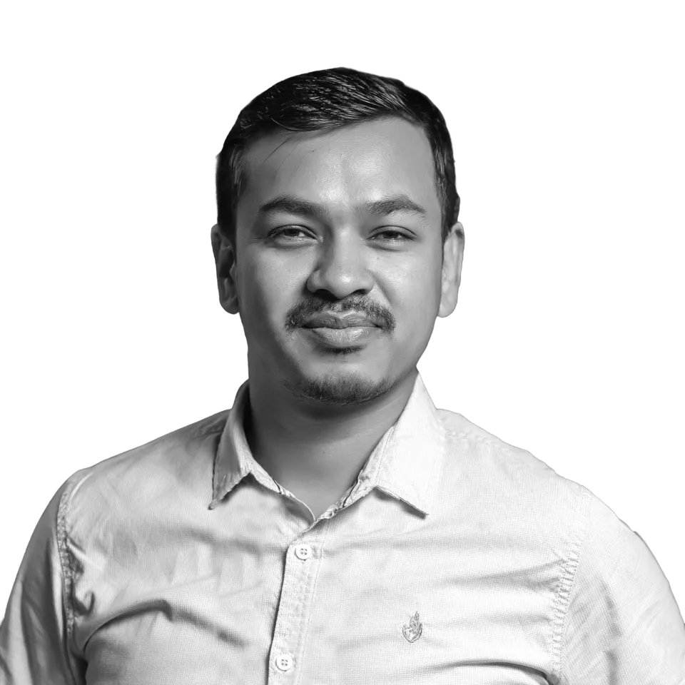 Portrait of Saroj Shahi